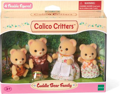 Calico Critters Splashy Otter Family – Collectible Doll Figures for