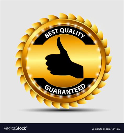 gold sign label template royalty  vector image