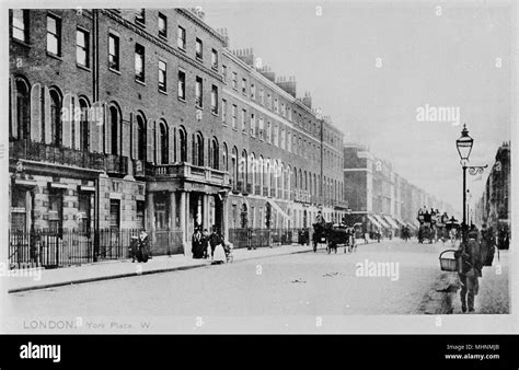 York Place (Baker Street), Marylebone, London Stock Photo - Alamy