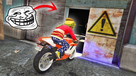 CARRERA TROLL INCREIBLE NO ENTRES POR LA PUERTA GTA V ONLINE YouTube