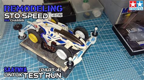 ミニ四駆 Remodeling Chassis MA Saatnya Test Run PART 4 of 4 41