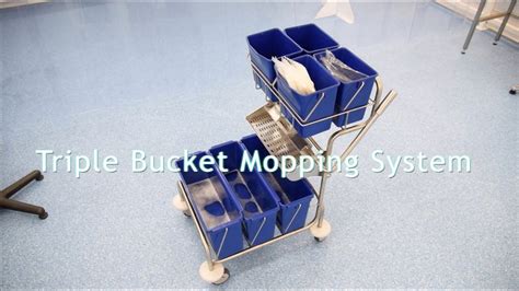 Triple Bucket System Mopping Technique Youtube