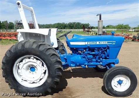 Ford Tractor In Kinsley Ks Item Fh Sold Purple Wave