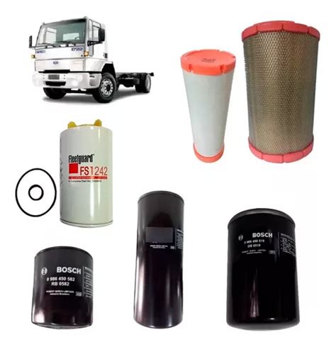 Kit De Filtros Ford Cargo 1722 Completo