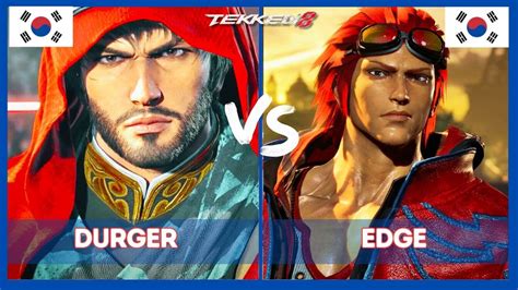 T Edge Ranked Hwoarang Vs Durger Shaheen Tekken High Level