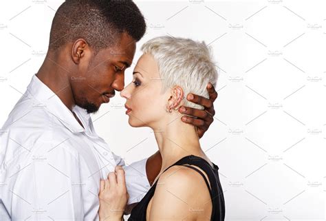 Interracial Love Passion Featuring Couple Interracial And People People Images ~ Creative Market