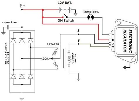 Diagrama Alternador De Cables Diagramas Del Alternador De