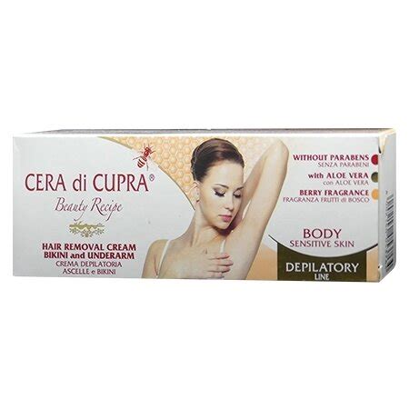 Cera Di Cupra Crema Depilatoria Ascelle Bikini Ml