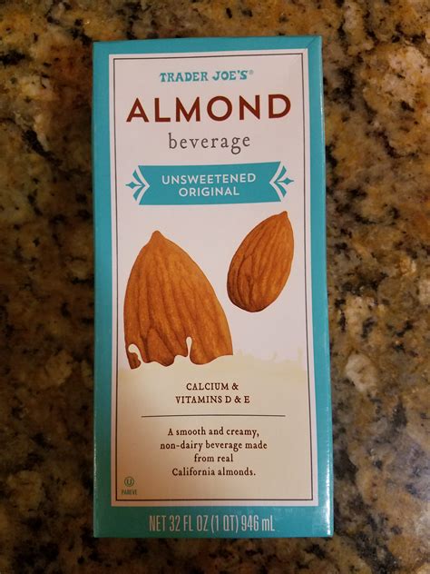 Trader Joe S Almond Milk Everything Joes