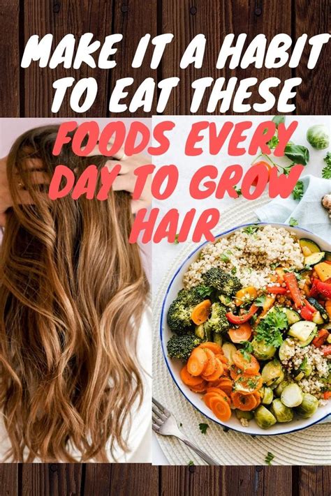 The Best 5 Foods That Can Help Your Hair Grow Faster Hair Growing