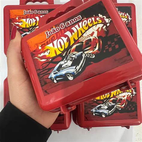 Kit Maleta Hot Wheels Elo Produtos Especiais