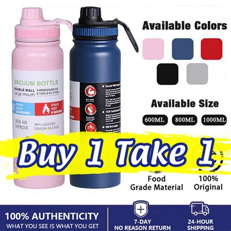 Pcs Tumbler Stainless Steel Vacuum Thermos Hot And Cold Ml M Original P B T