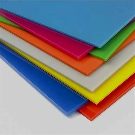 Rectangular Acrylic Laminate Sheet Thickness 1 To 6 Mm At Rs 50