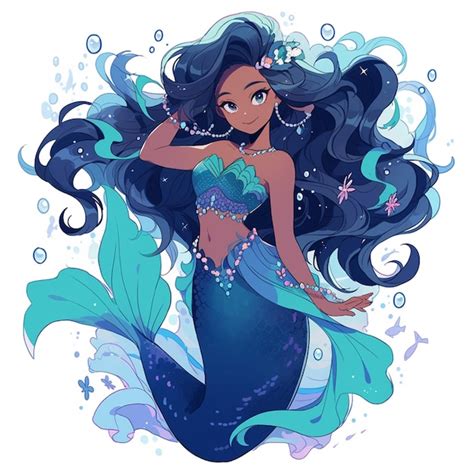 Premium Photo Disney Princess Ariel The Mermaid Generative Ai