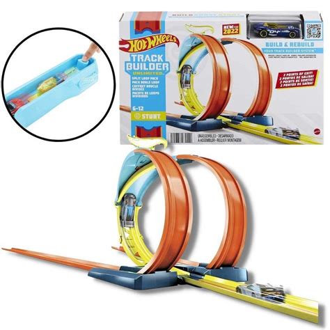 Brinquedo Pista Hot Wheels Pacote Loop Divididos Mattel Pistas Magazine Luiza