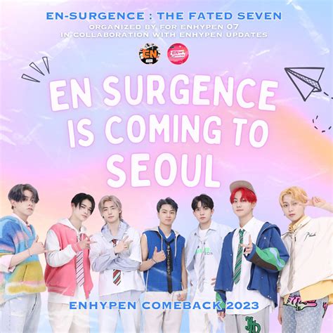 ENHYPEN UPDATES On Twitter RT ForEnhypen 07 ENSURGENCE IN SEOUL