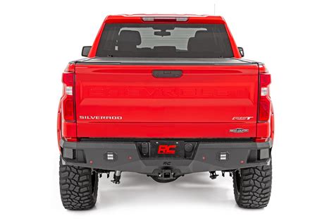 Rough Country Rear Led Bumper Chevy Silverado 1500 2wd4wd 2019 2022 Offroad Armor