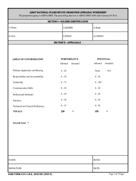 2018 2025 NGB Form 4101 1 R E Fill Online Printable Fillable Blank