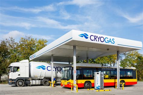 Nowa stacja LCNG w Warszawie od Cryogas gasHD eu LNG CNG i wodór