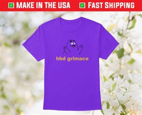 Hbd Grimace T Shirt