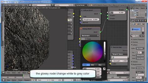 Blender Tutorial How To Apply Normal Maps Cycles YouTube