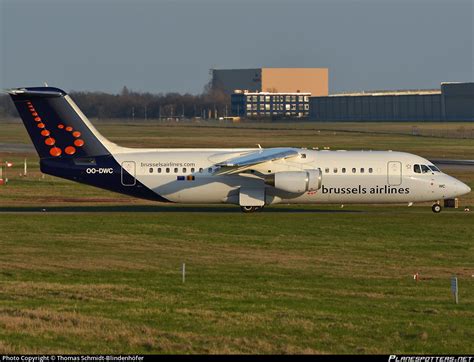 OO DWC Brussels Airlines British Aerospace Avro RJ100 Photo By Thomas