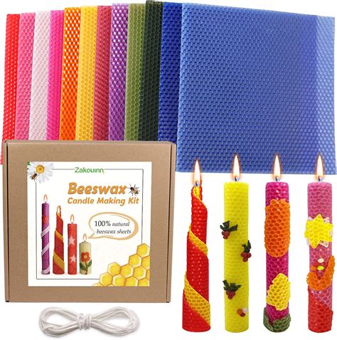 Beeswax Candle Making Kit For Adults Beeswax Sheets For Candle Making