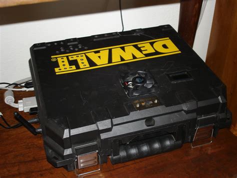 dewalt tool box pc  steps  pictures instructables