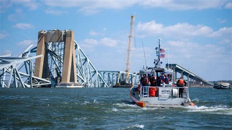 Baltimore Bridge Collapse Seven Floating Cranes And More Than 30 Vessels Involved In Major