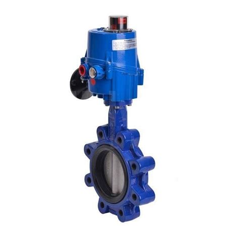 Electric Actuated Lugged Pn16 Butterfly Valve Nbr Lined Valves Online