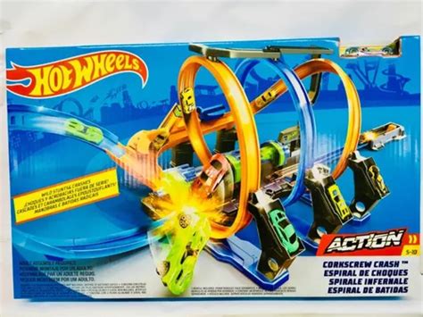 Pista Hot Wheels Espiral De Choques Mattel Nuevo Original En Venta En Azcapotzalco Distrito