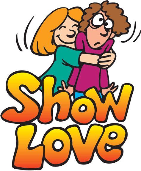 Showing Love To Others Clipart Of Children