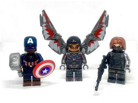 Lego Falcon Marvel Winter Soldier