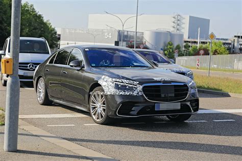 Barely Disguised Mercedes S Class Looks Stately In Long Wheelbase