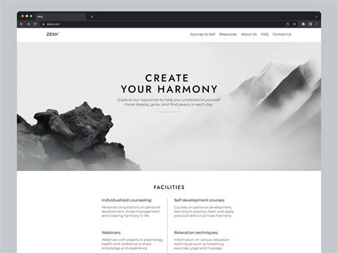 Minimalistic website design by Tatsiana on Dribbble