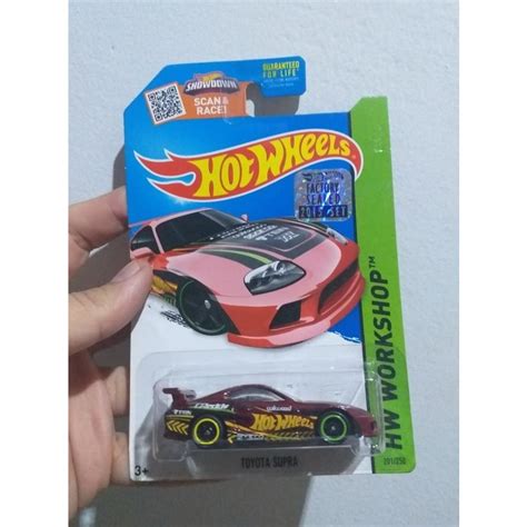 El Hot Wheels Fs Super Treasure Hunt Th Toyota Supra Shopee Malaysia