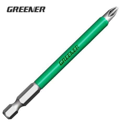 Greener PH2 스크루드라이버 세트, 미끄럼 방지 마그네틱 배치 헤드, 크로스 고경도 핸드 드릴 비트, 전기 나사 ...