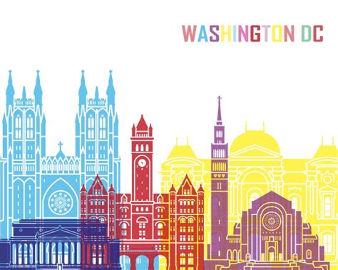 Washington Dc Skyline Vector Images (over 750)