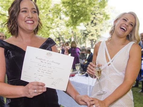 Ben Aquila S Blog First Same Sex Weddings Take Place In Australia Since The New Law