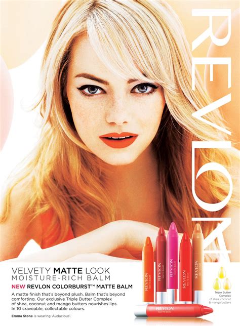 Emma Stone Revlon 2014 Photoshoot Hawtcelebs