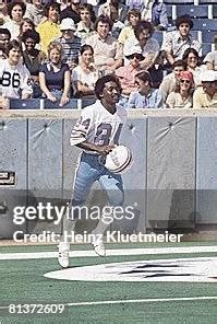 Houston Oilers Billy White Shoes Johnson before game vs Buffalo... News ...