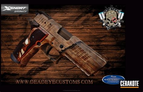 Multiple Cerakote Mixes Used To Create This Wood Finish By Web User