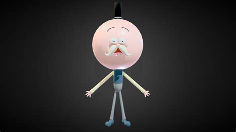 Pops from Regular Show - Download Free 3D model by Tiko (@tikoavp ...