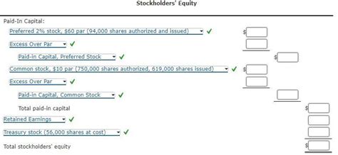 [solved] The Following Stockholders Equity Section Solutioninn