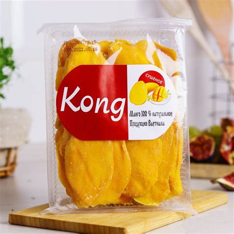 Манго сушеное Kong 500 гр - купить с доставкой по выгодным ценам в ...