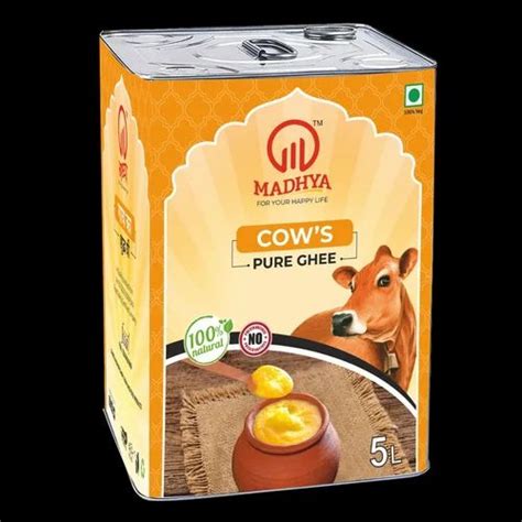 L Organic Cow Ghee At Rs Piece Pure Ghee In Udaipur Id