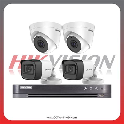 Paket CCTV Hikvision Analog HD 5MP Audio Fixed 4CH CCTV Online 24