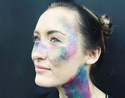 Free Stock Photo Of Cosmic Themed Face Paint On Woman Download Free