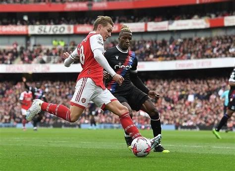 Martin Odegaard In Action Arsenal Vs Our Beautiful Wall Art And Photo