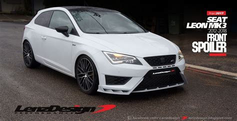 Seat Leon Mk3 5F Lenzdesign Bodykit Spoilers 2012 2013 2014 2015 2016